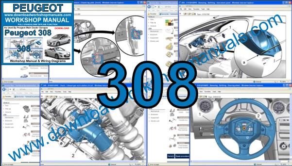 Peugeot 308 workshop manual